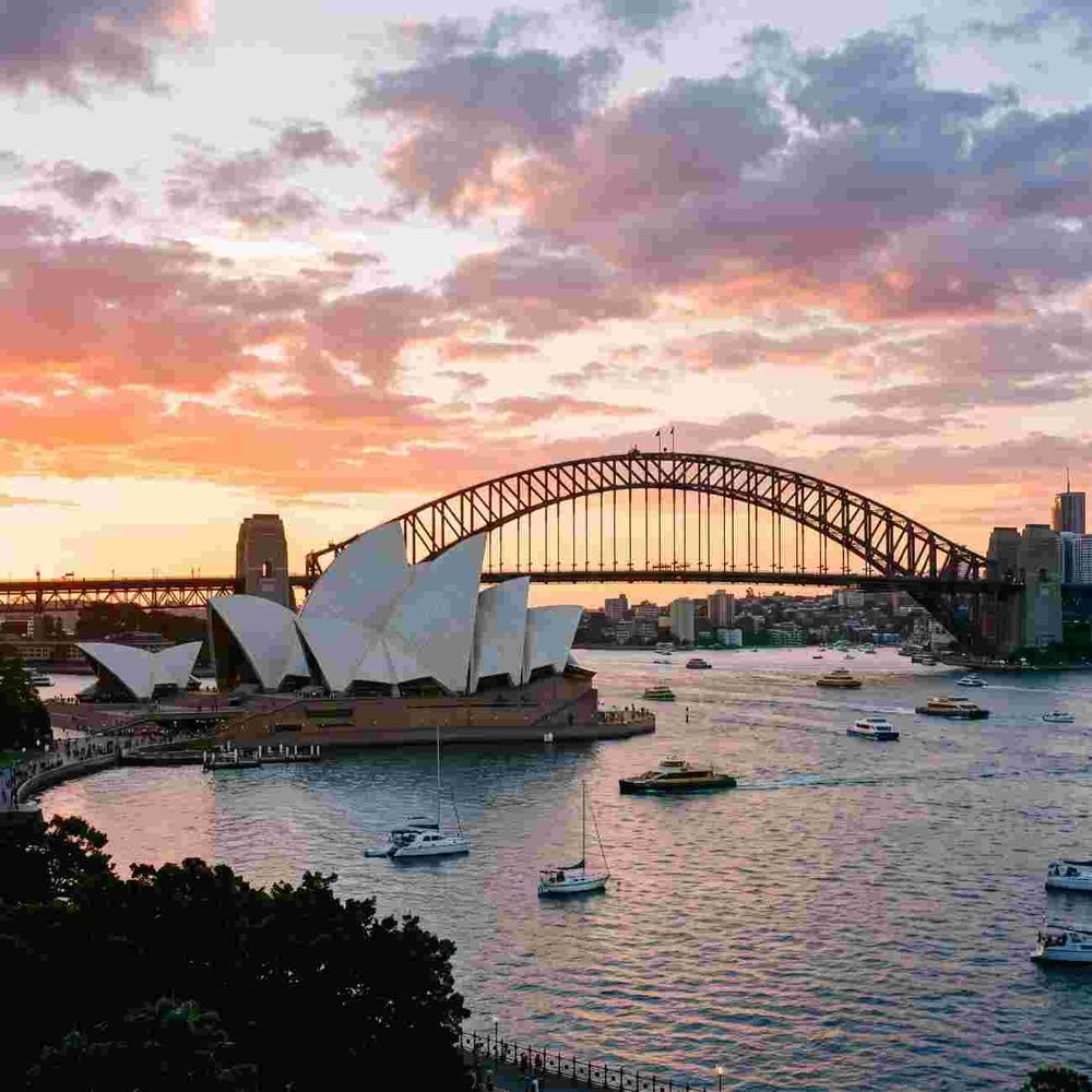 Sydney Harbour Bridge and Opera House, representing Sydney-wide appliance repair coverage