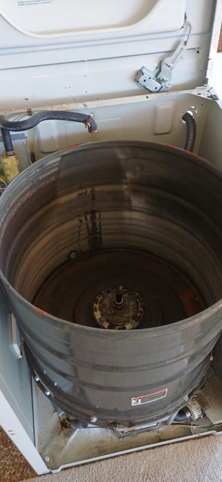 Washing machine motor and drum assembly repair